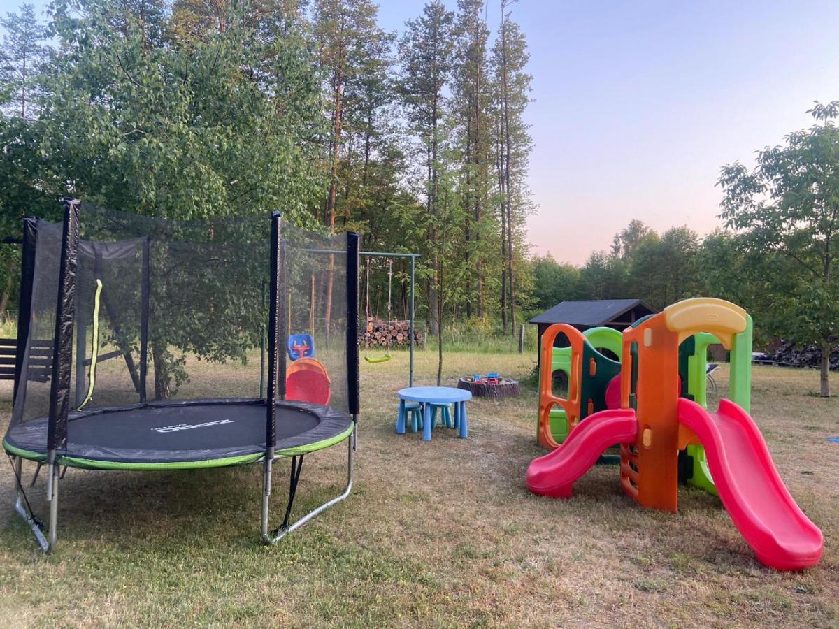 Uroczy Drewniany Domek W Charzykowach Charzykowy Exterior foto