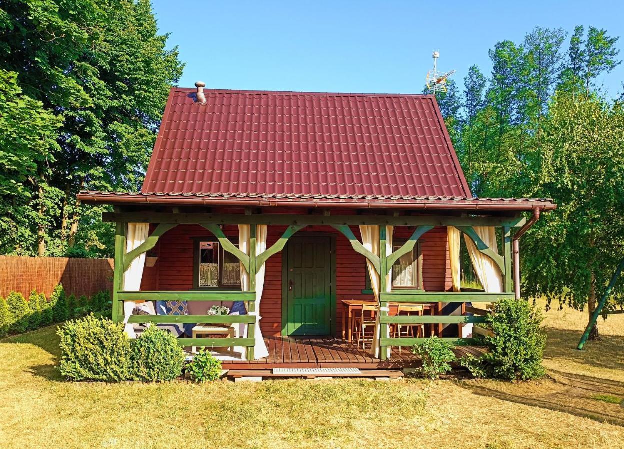 Uroczy Drewniany Domek W Charzykowach Charzykowy Exterior foto